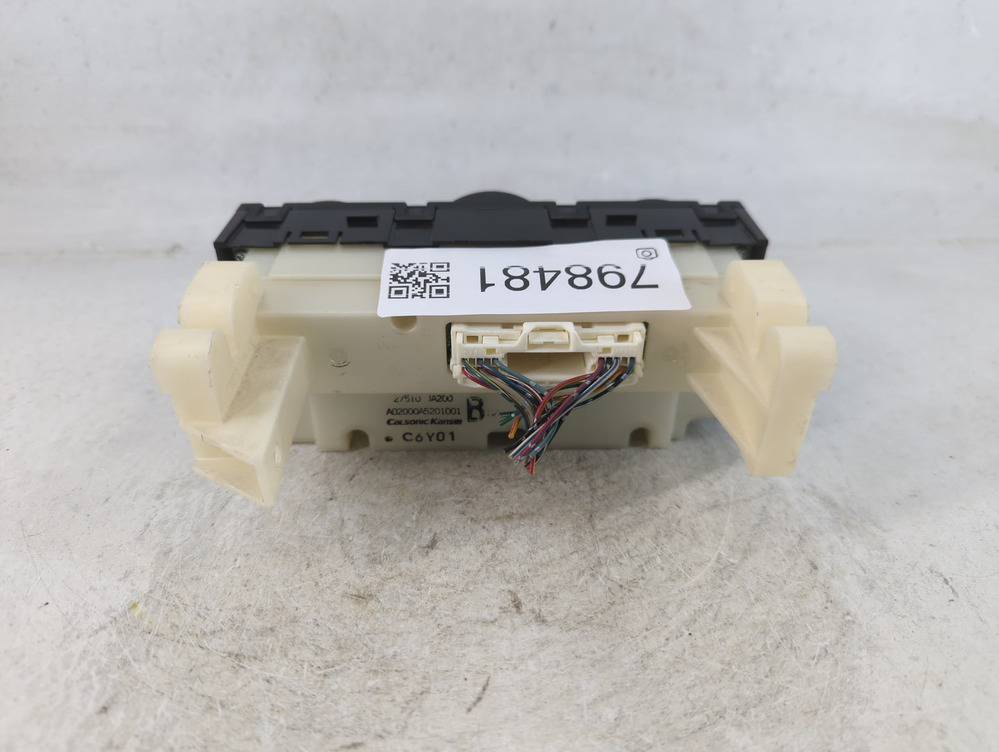 2007-2008 Nissan Altima Climate Control Module Temperature AC/Heater Replacement P/N:2750 JA200 Fits Fits 2007 2008 OEM Used
