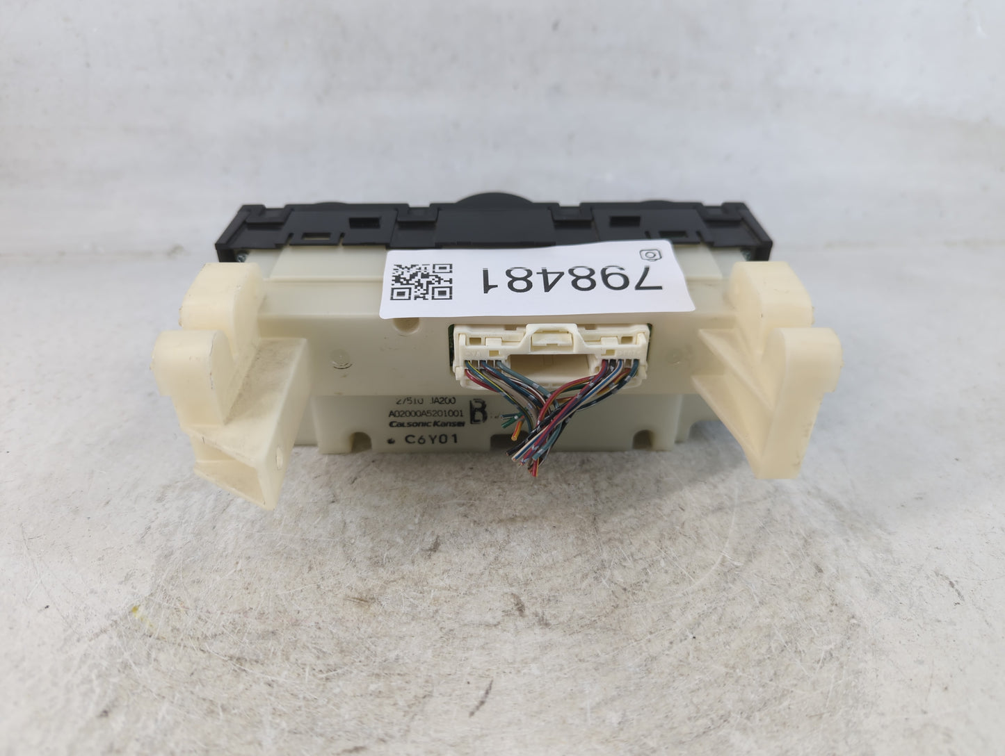2007-2008 Nissan Altima Climate Control Module Temperature AC/Heater Replacement P/N:2750 JA200 Fits Fits 2007 2008 OEM Used