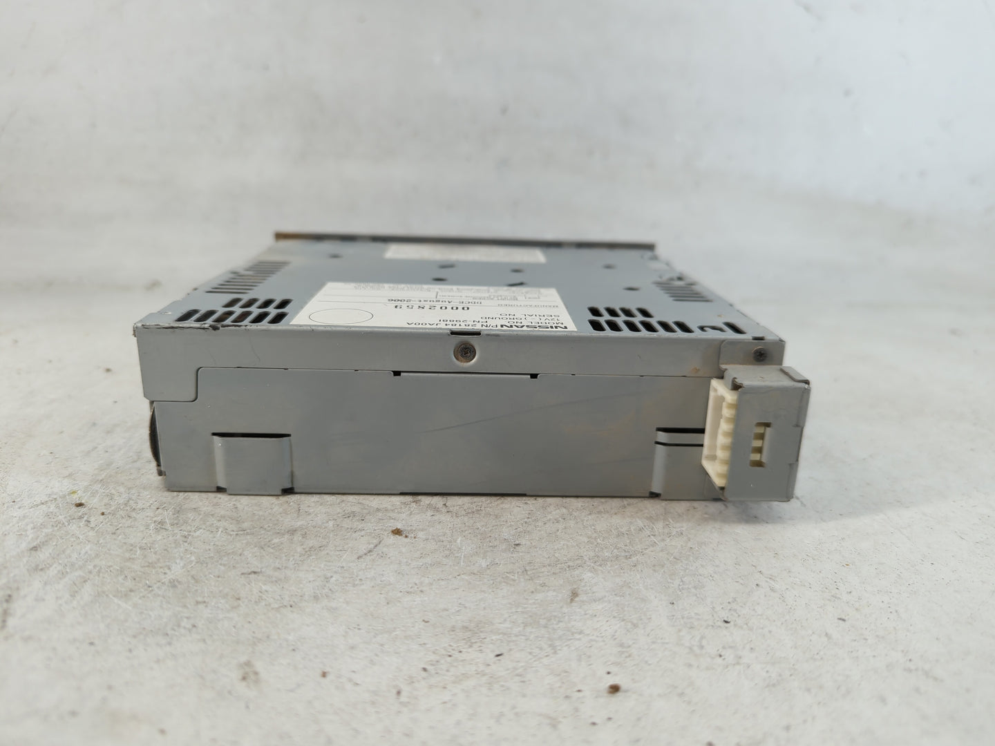 2007-2009 Nissan Altima Radio AM FM Cd Player Receiver Replacement P/N:28185 JA00A Fits Fits 2007 2008 2009 OEM Used Auto Pa