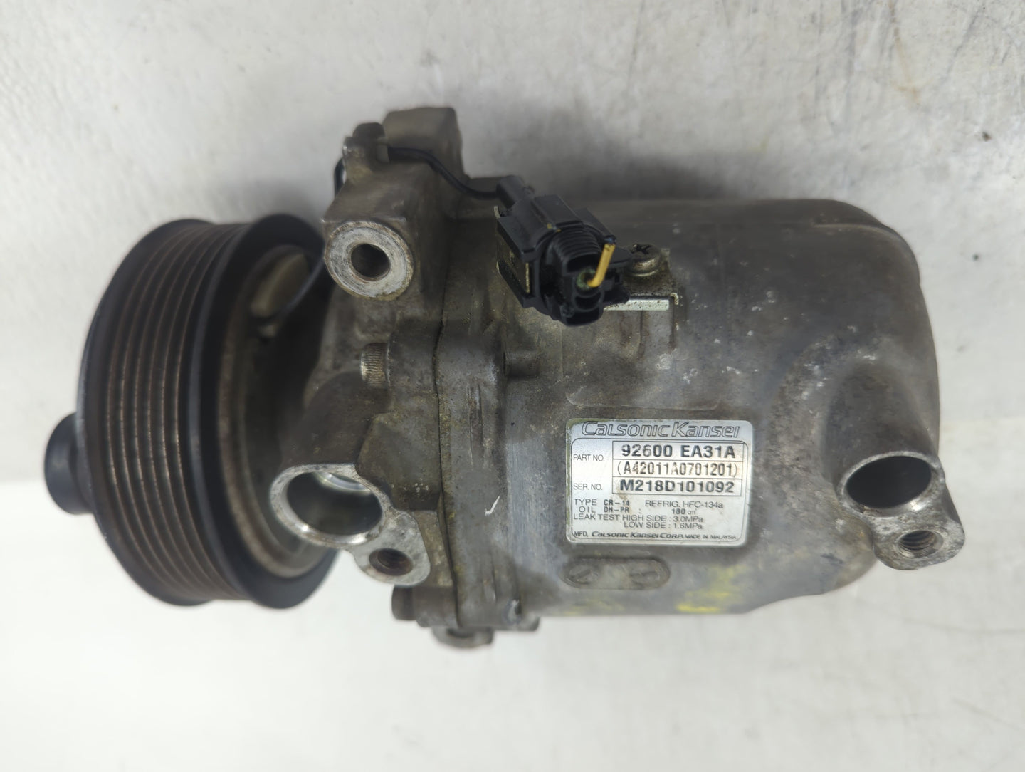 2005-2019 Nissan Frontier Air Conditioning A/c Ac Compressor Oem - Oemusedautoparts1.com