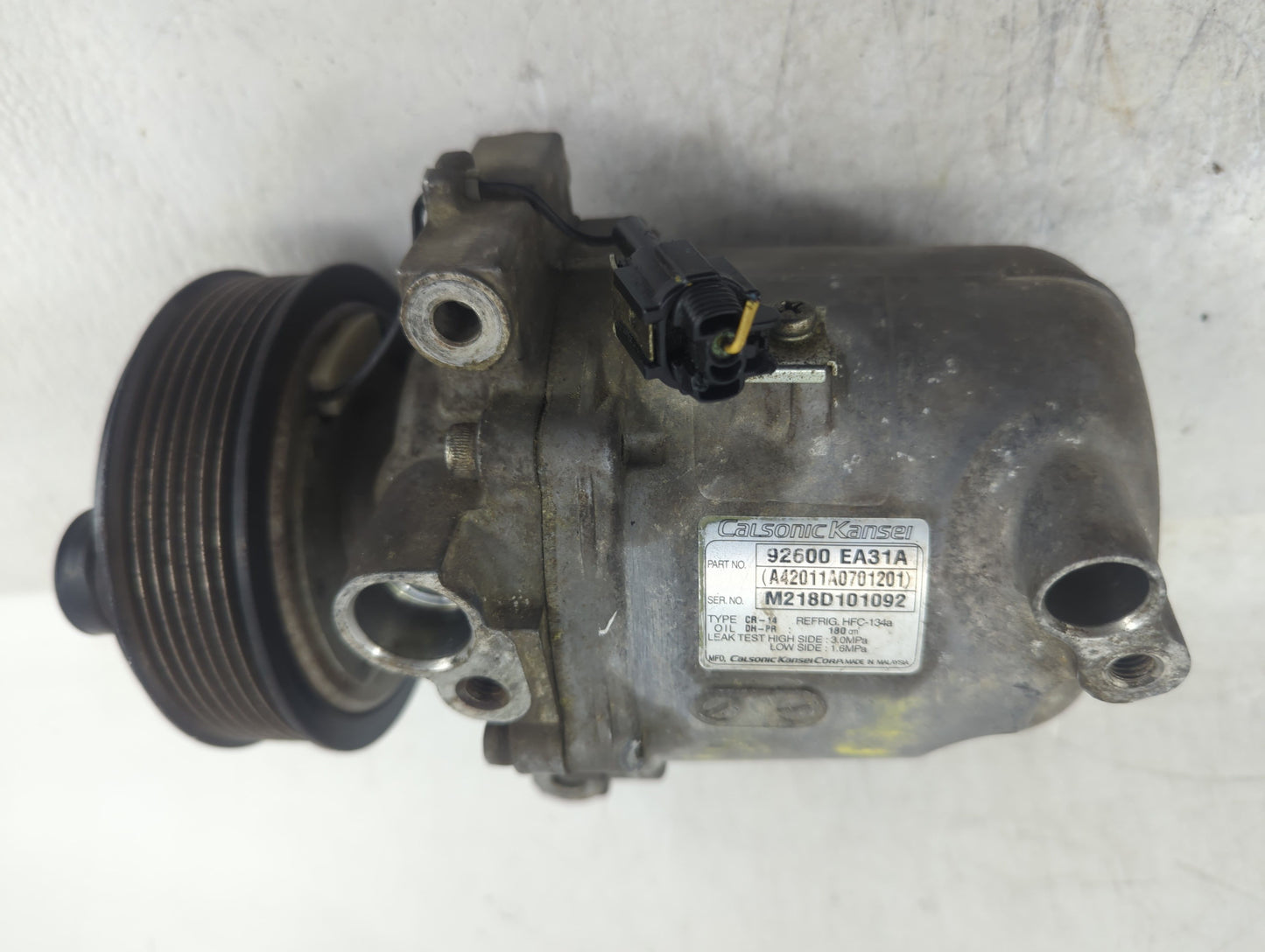 2005-2019 Nissan Frontier Air Conditioning A/c Ac Compressor Oem - Oemusedautoparts1.com