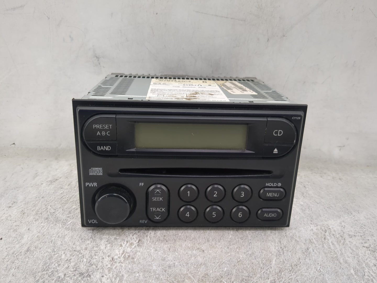 2005-2008 Nissan Frontier Radio AM FM Cd Player Receiver Replacement P/N:28185 EA001 VP6NEX-18C815-GA Fits OEM Used Auto Par