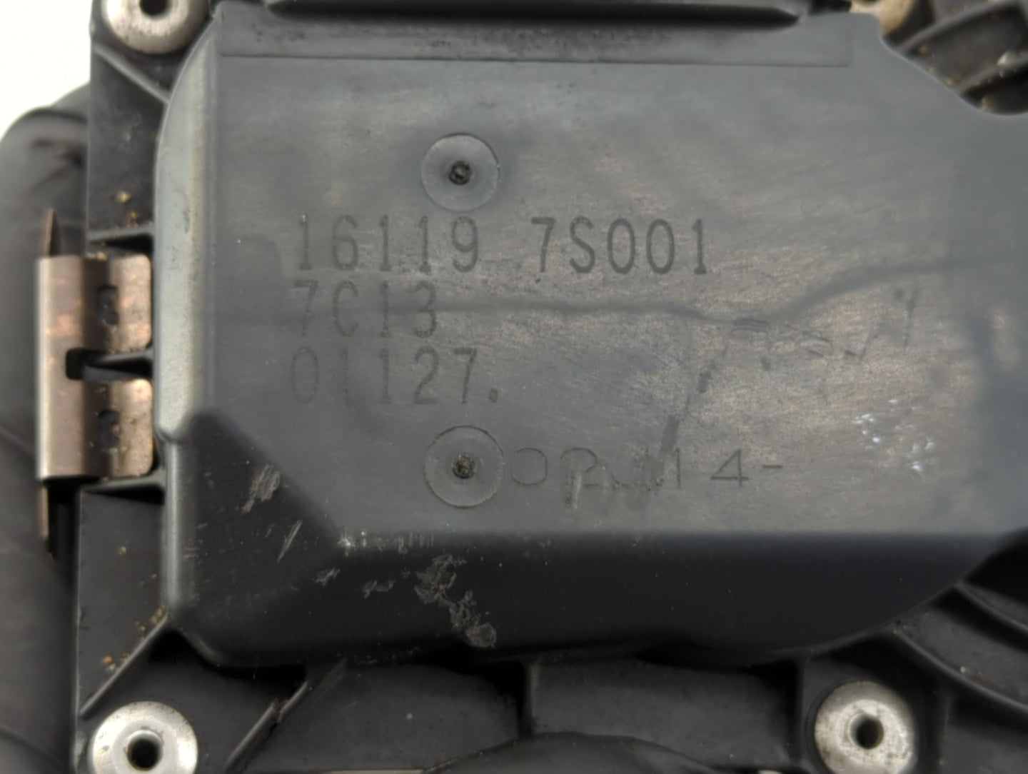 2005-2012 Nissan Frontier Throttle Body P/N:16119 7S001 A 16119 7S001 B Fits OEM Used Auto Parts - Oemusedautoparts1.com