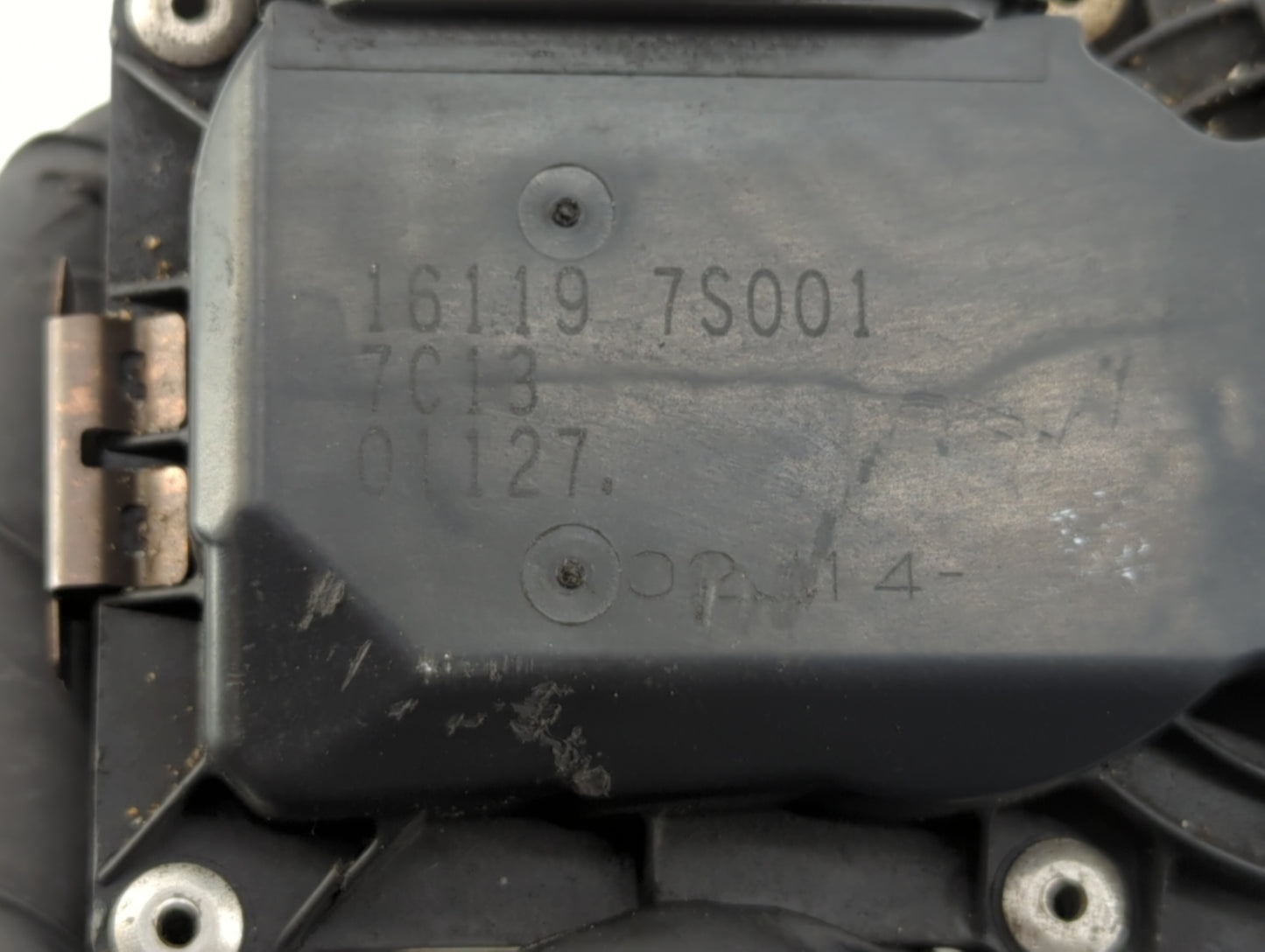 2005-2012 Nissan Frontier Throttle Body P/N:16119 7S001 A 16119 7S001 B Fits OEM Used Auto Parts - Oemusedautoparts1.com