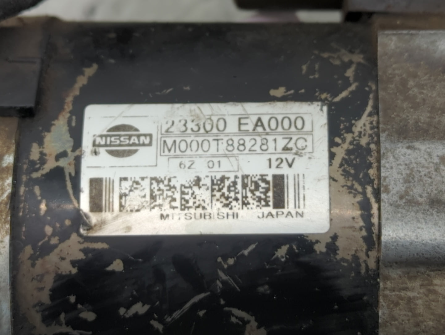 2005-2019 Nissan Frontier Car Starter Motor Solenoid OEM P/N:M000T88281ZC 23300 EA000 Fits OEM Used Auto Parts - Oemusedauto