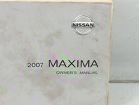 2007 Nissan Maxima Owners Manual Book Guide P/N:OM7E-0A34U0 OEM Used Auto Parts - Oemusedautoparts1.com