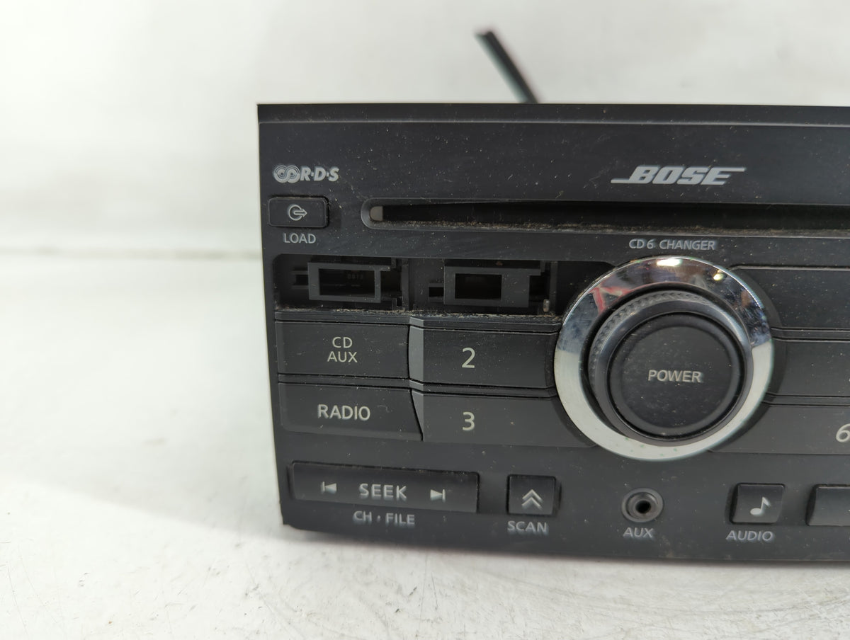 2007 Nissan Maxima Radio AM FM Cd Player Receiver Replacement P/N:PN2837DA OEM Used Auto Parts - Oemusedautoparts1.com