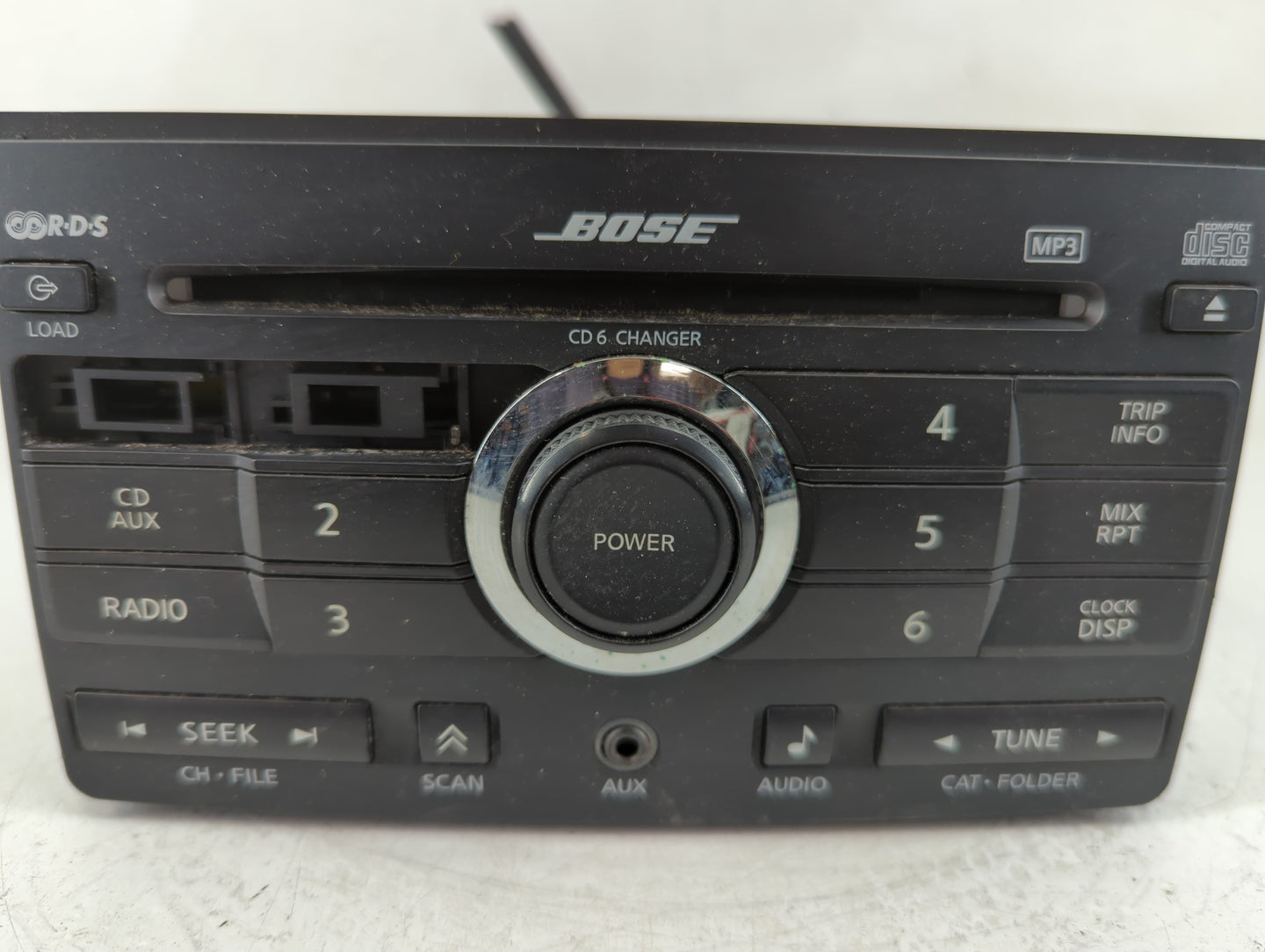 2007 Nissan Maxima Radio AM FM Cd Player Receiver Replacement P/N:PN2837DA Fits OEM Used Auto Parts - Oemusedautoparts1.com