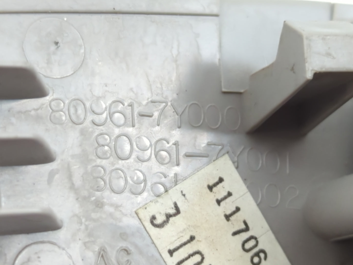 2004-2008 Nissan Maxima Master Power Window Switch Replacement Driver Side Left P/N:80961-7Y000 Fits OEM Used Auto Parts - O