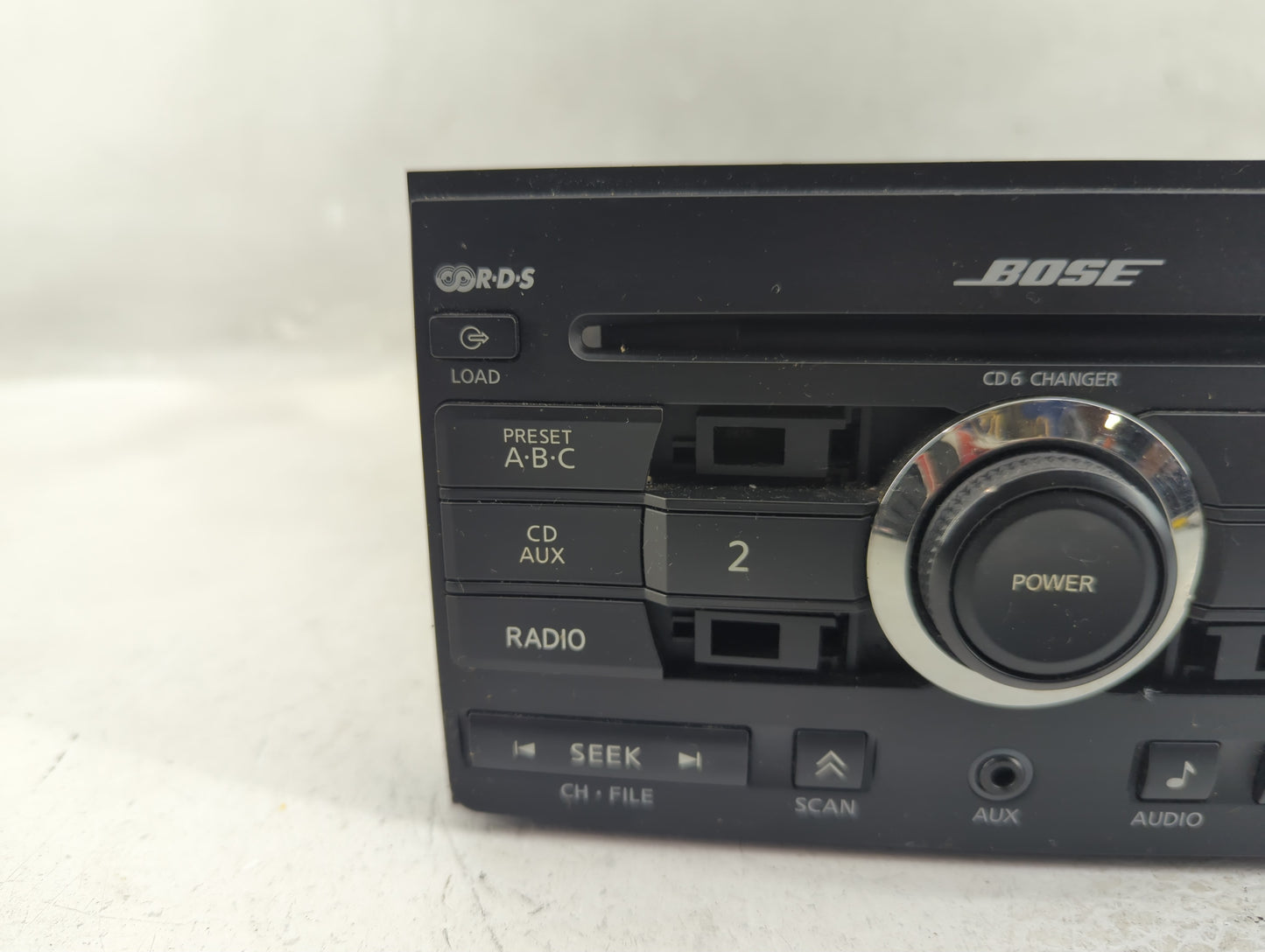 2007-2008 Nissan Maxima Radio AM FM Cd Player Receiver Replacement P/N:28185 ZK31A Fits Fits 2007 2008 OEM Used Auto Parts -