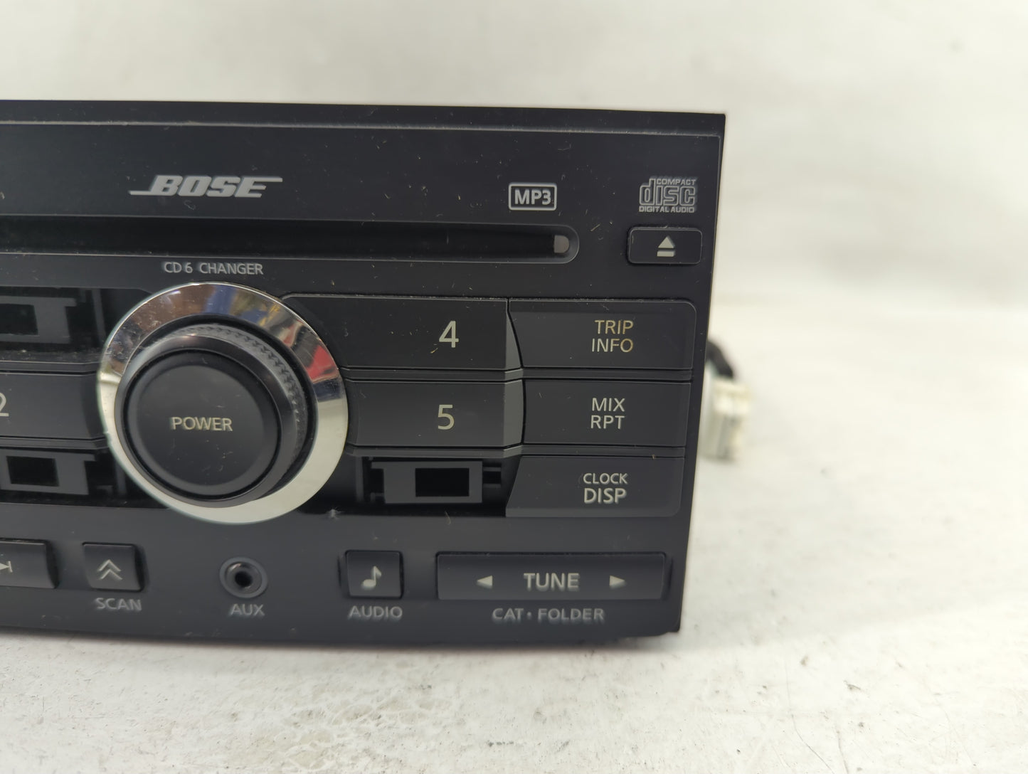 2007-2008 Nissan Maxima Radio AM FM Cd Player Receiver Replacement P/N:28185 ZK31A Fits Fits 2007 2008 OEM Used Auto Parts -