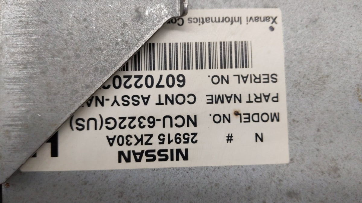 2007-2007 Nissan Maxima Information Radio Display Screen - Oemusedautoparts1.com