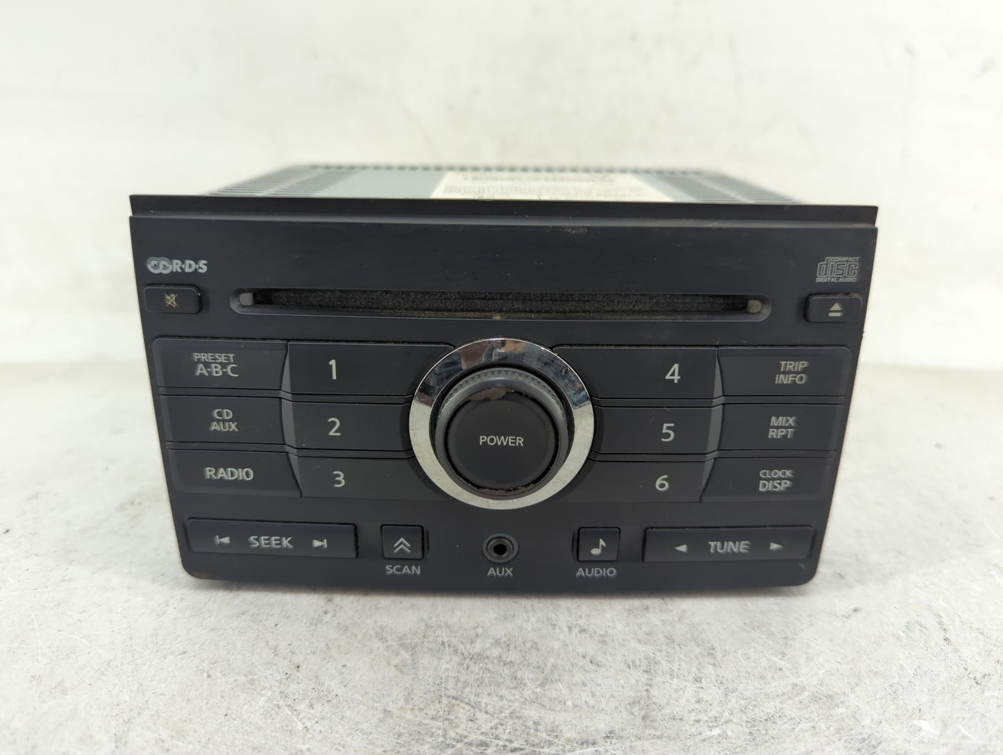 2007 Nissan Maxima Radio AM FM Cd Player Receiver Replacement P/N:28185 ZK30A Fits OEM Used Auto Parts - Oemusedautoparts1.c