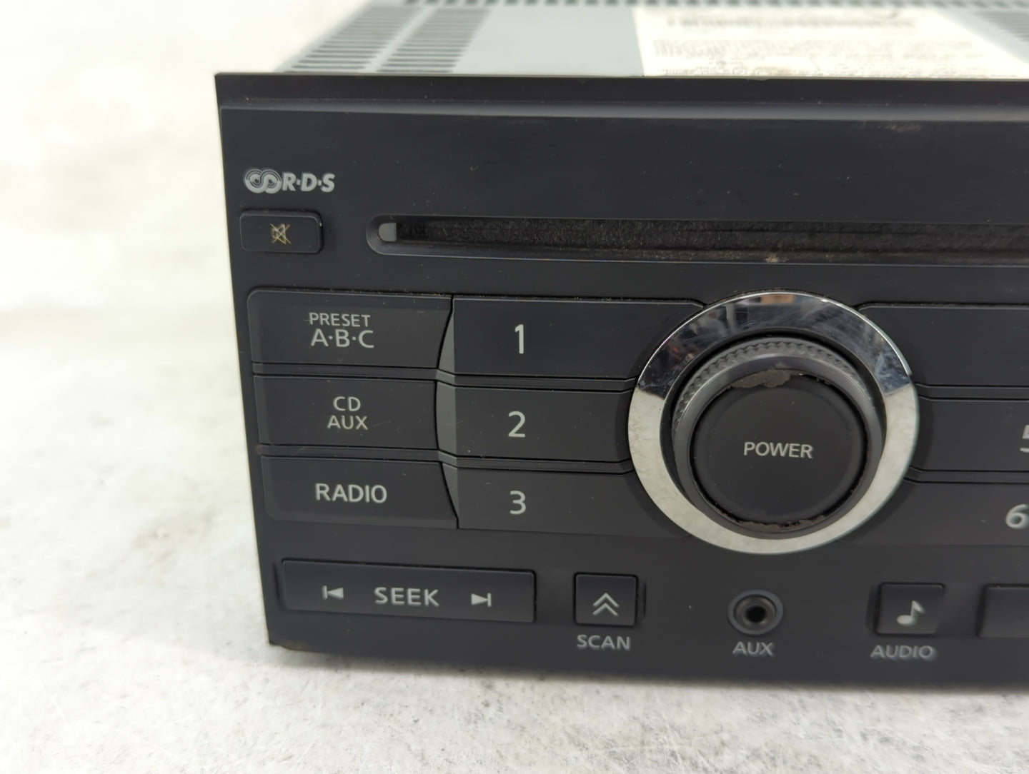 2007 Nissan Maxima Radio AM FM Cd Player Receiver Replacement P/N:28185 ZK30A Fits OEM Used Auto Parts - Oemusedautoparts1.c