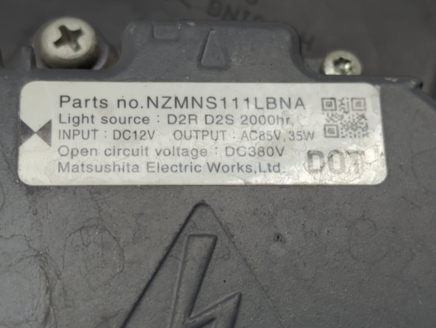 2007-2008 Nissan Maxima Driver Left Oem Head Light Headlight Lamp - Oemusedautoparts1.com