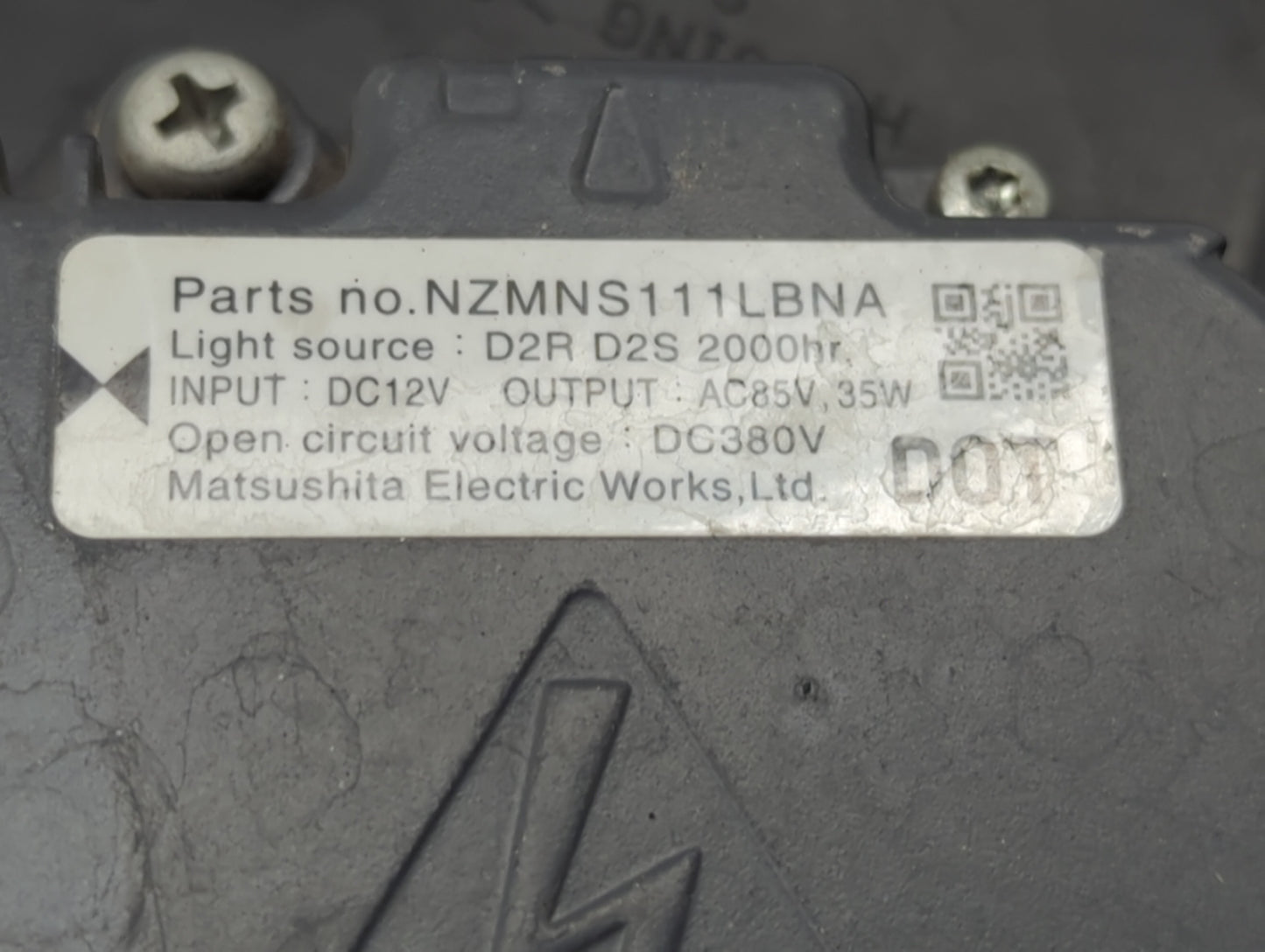 2007-2008 Nissan Maxima Driver Left Oem Head Light Headlight Lamp - Oemusedautoparts1.com