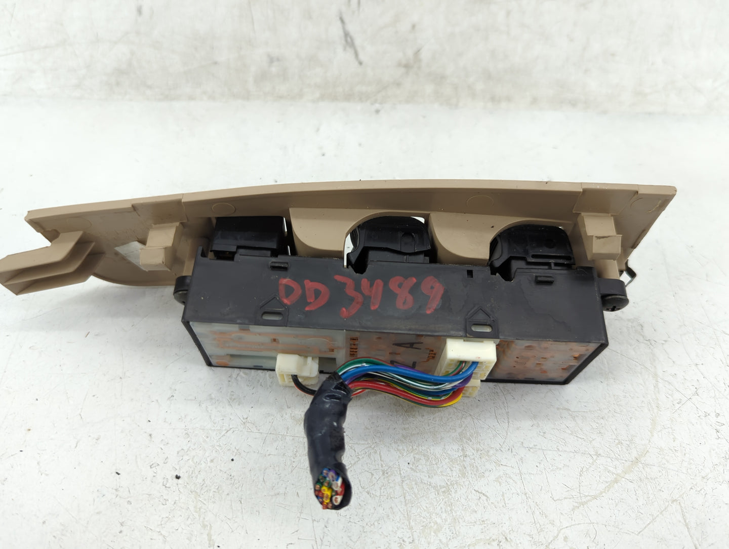 2004-2008 Nissan Maxima Master Power Window Switch Replacement Driver Side Left P/N:80961-7Y001 Fits OEM Used Auto Parts - O
