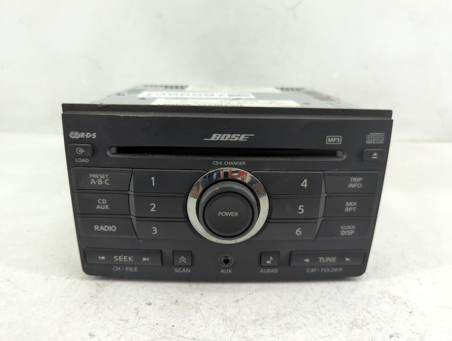 2007 Nissan Maxima Radio AM FM Cd Player Receiver Replacement P/N:28185 ZK31A Fits OEM Used Auto Parts - Oemusedautoparts1.c