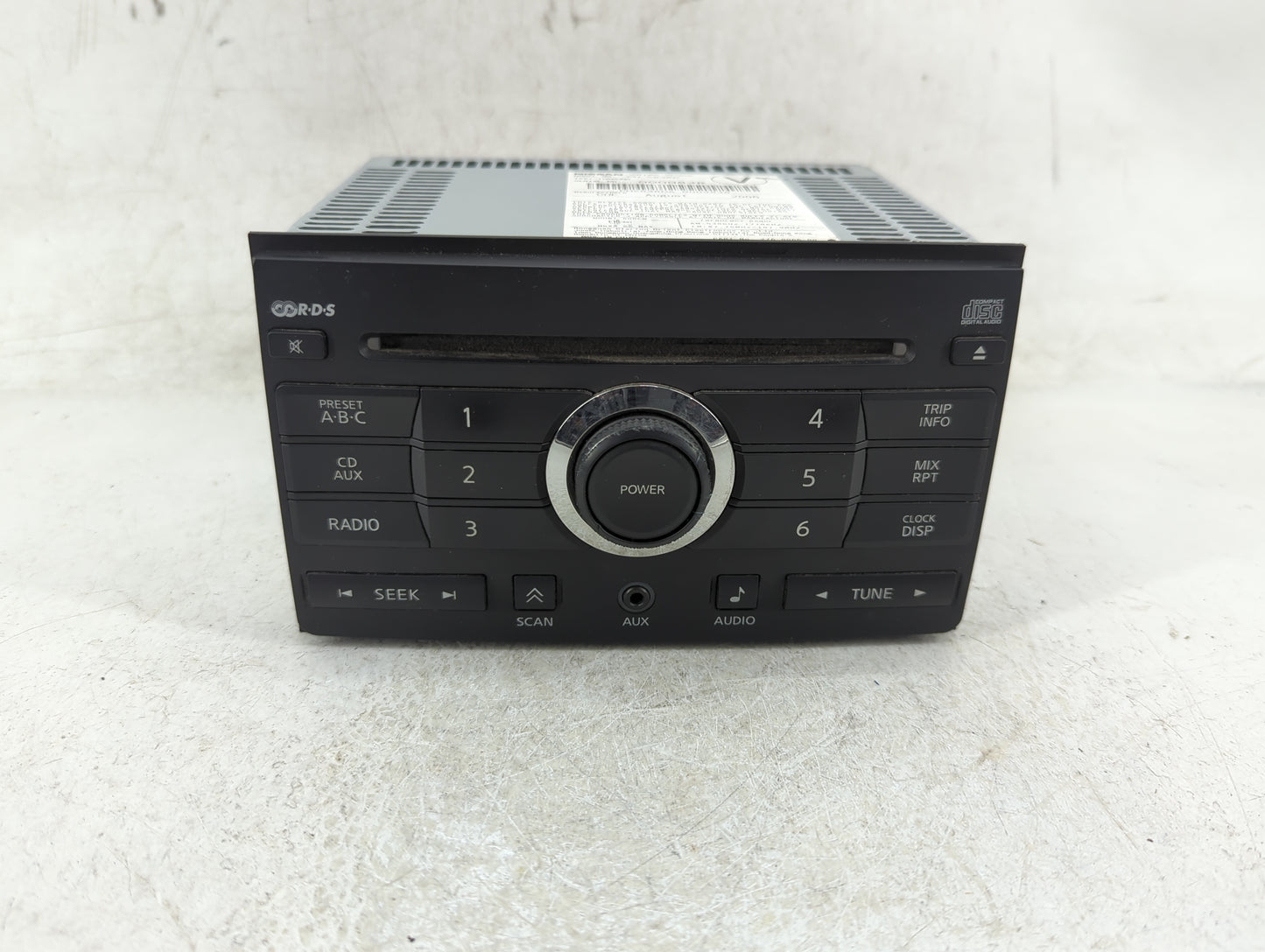2007 Nissan Maxima Radio AM FM Cd Player Receiver Replacement P/N:28185 ZK30A Fits OEM Used Auto Parts - Oemusedautoparts1.c