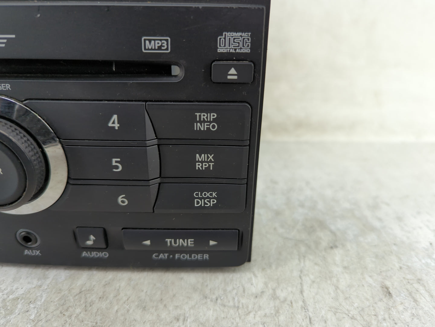 2007 Nissan Maxima Radio AM FM Cd Player Receiver Replacement P/N:28185 ZK31A Fits OEM Used Auto Parts - Oemusedautoparts1.c