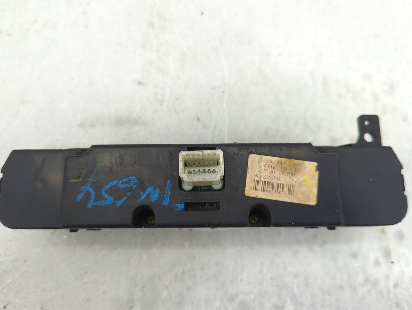 2007-2008 Nissan Maxima Climate Control Module Temperature AC/Heater Replacement P/N:27500 ZK30A Fits Fits 2007 2008 OEM Use
