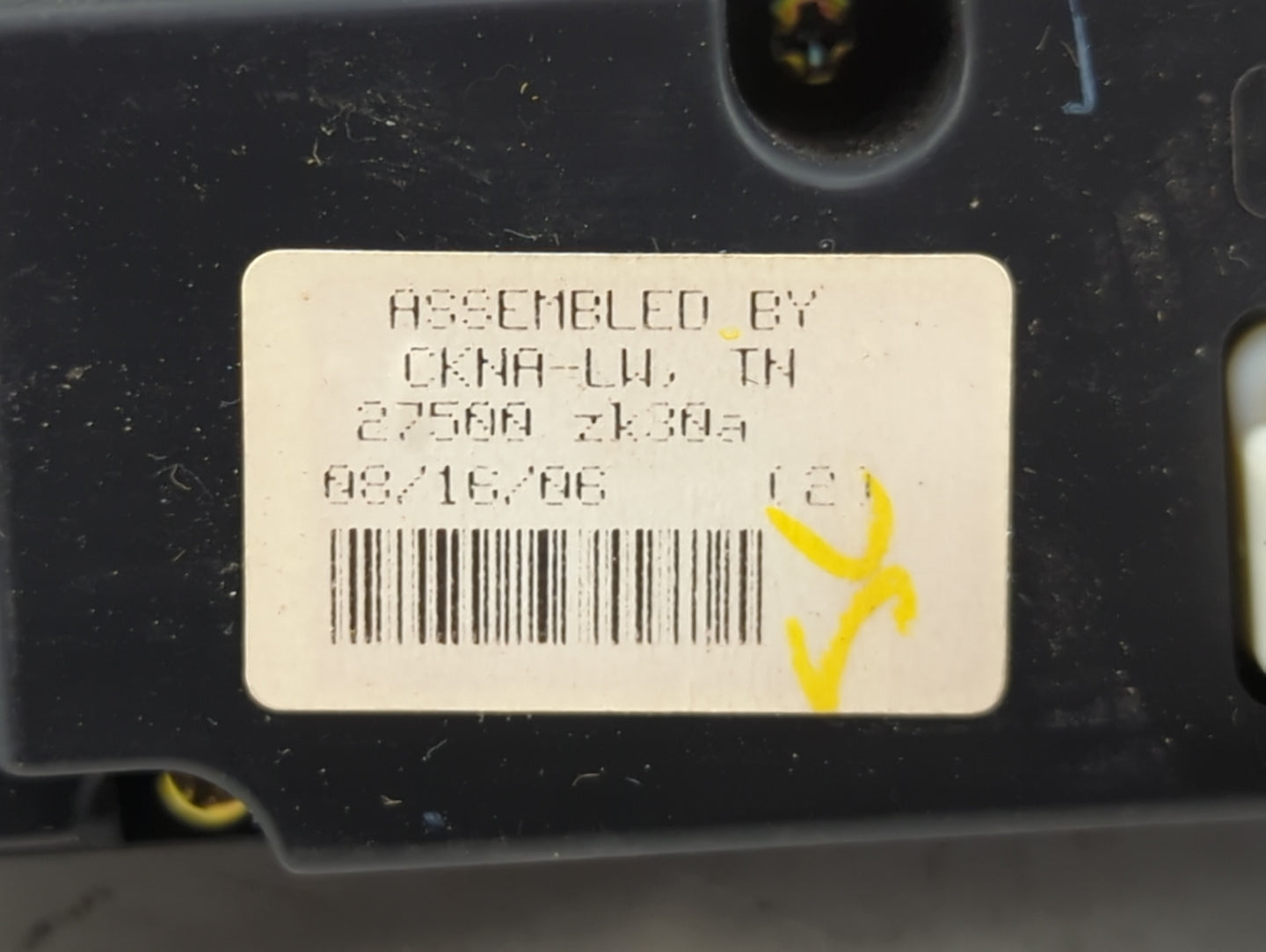 2007-2008 Nissan Maxima Climate Control Module Temperature AC/Heater Replacement P/N:27500 zk30a Fits Fits 2007 2008 OEM Use