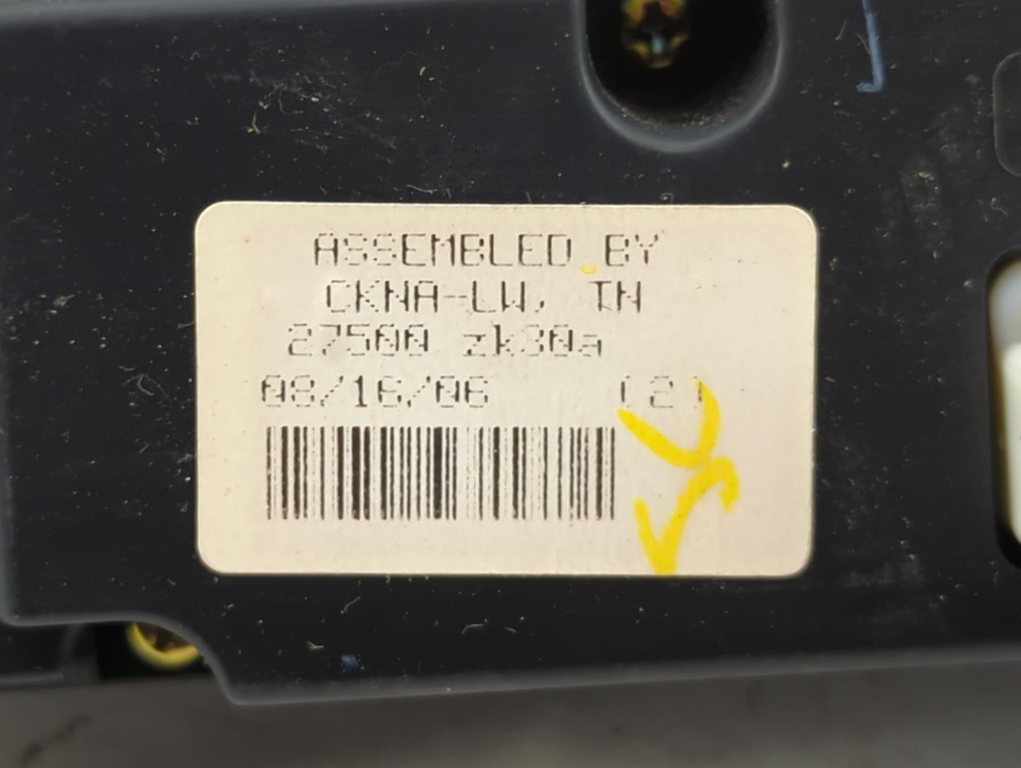 2007-2008 Nissan Maxima Climate Control Module Temperature AC/Heater Replacement P/N:27500 zk30a Fits Fits 2007 2008 OEM Use