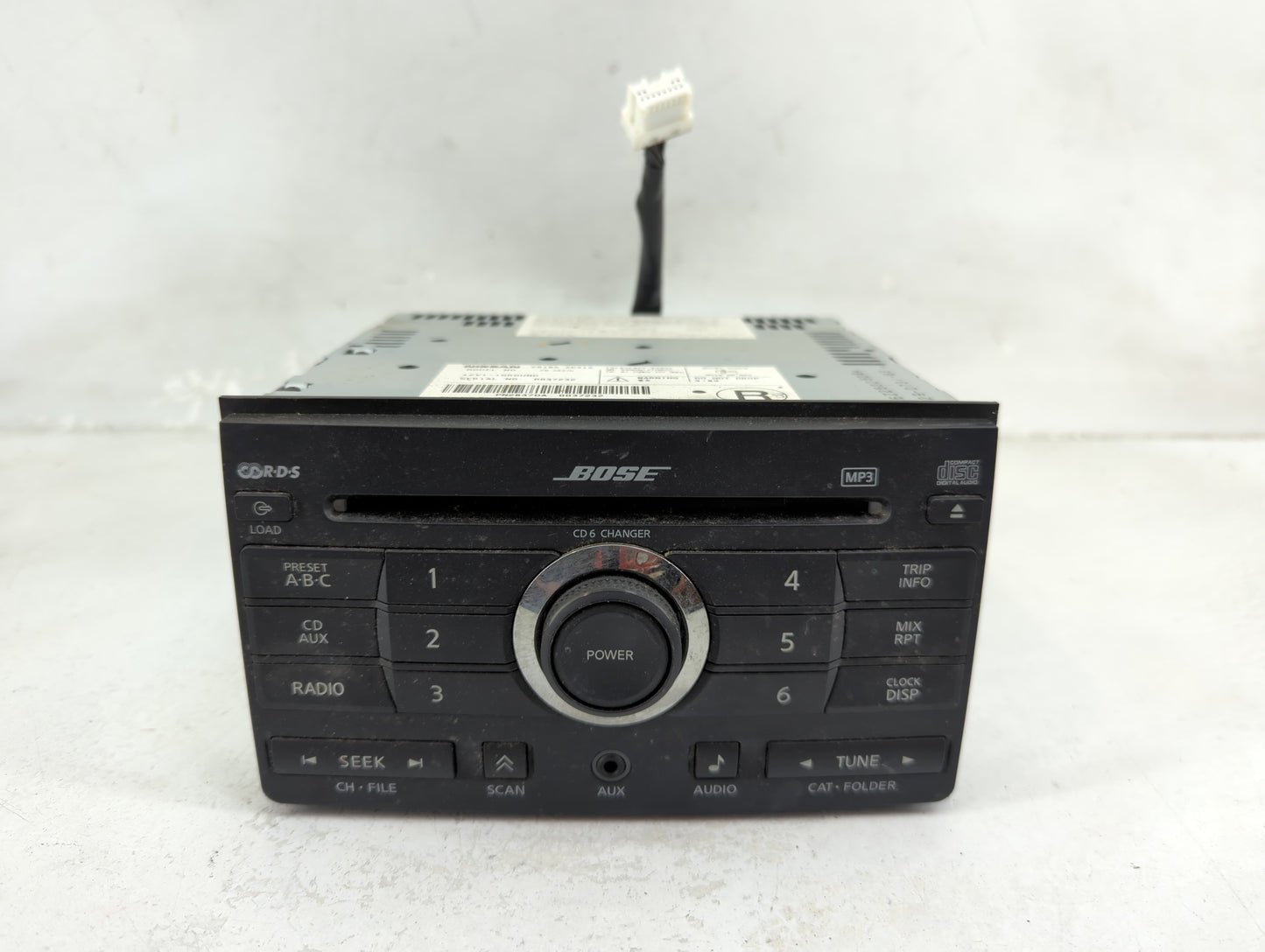 2007 Nissan Maxima Radio AM FM Cd Player Receiver Replacement P/N:28185ZK31A PN-2837D, 286-6469-15 Fits OEM Used Auto Parts 