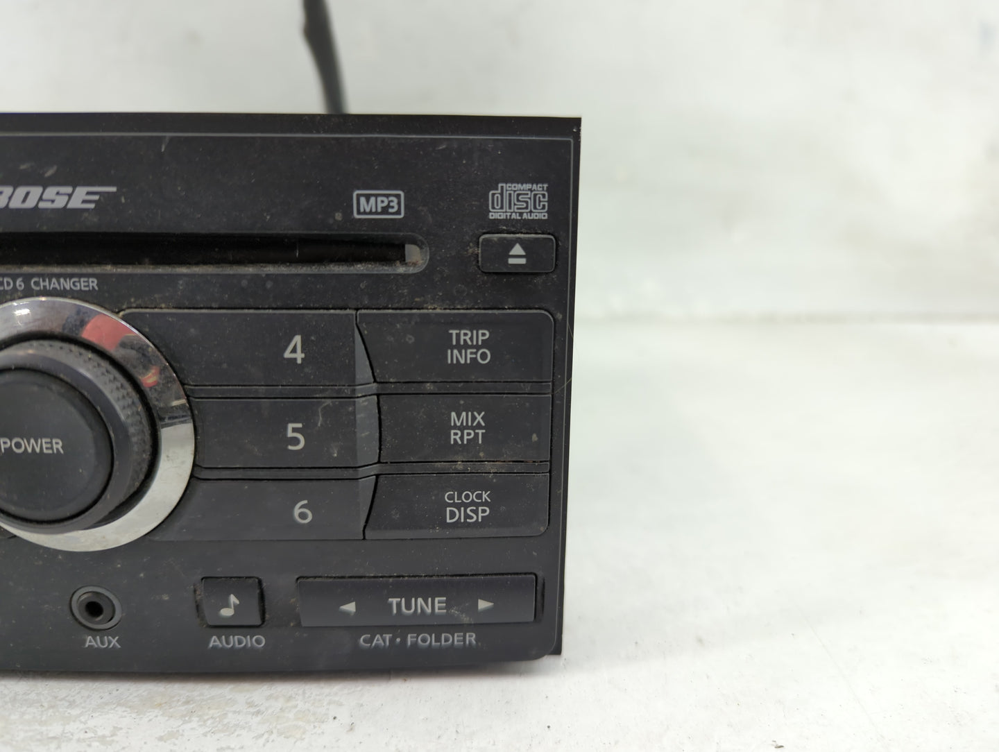 2007 Nissan Maxima Radio AM FM Cd Player Receiver Replacement P/N:28185ZK31A PN-2837D, 286-6469-15 Fits OEM Used Auto Parts 