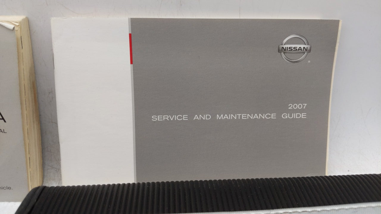 2007 Nissan Maxima Owners Manual Book Guide OEM Used Auto Parts - Oemusedautoparts1.com
