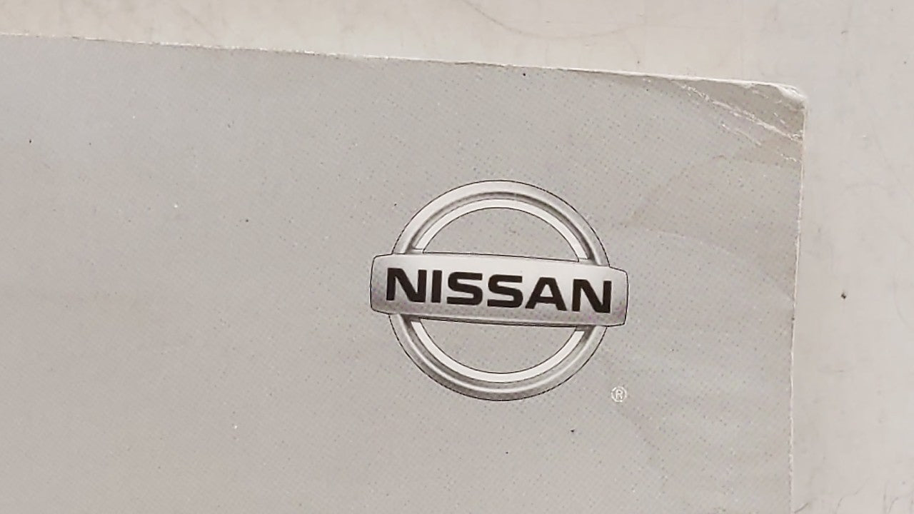 2007 Nissan Maxima Owners Manual Book Guide OEM Used Auto Parts - Oemusedautoparts1.com