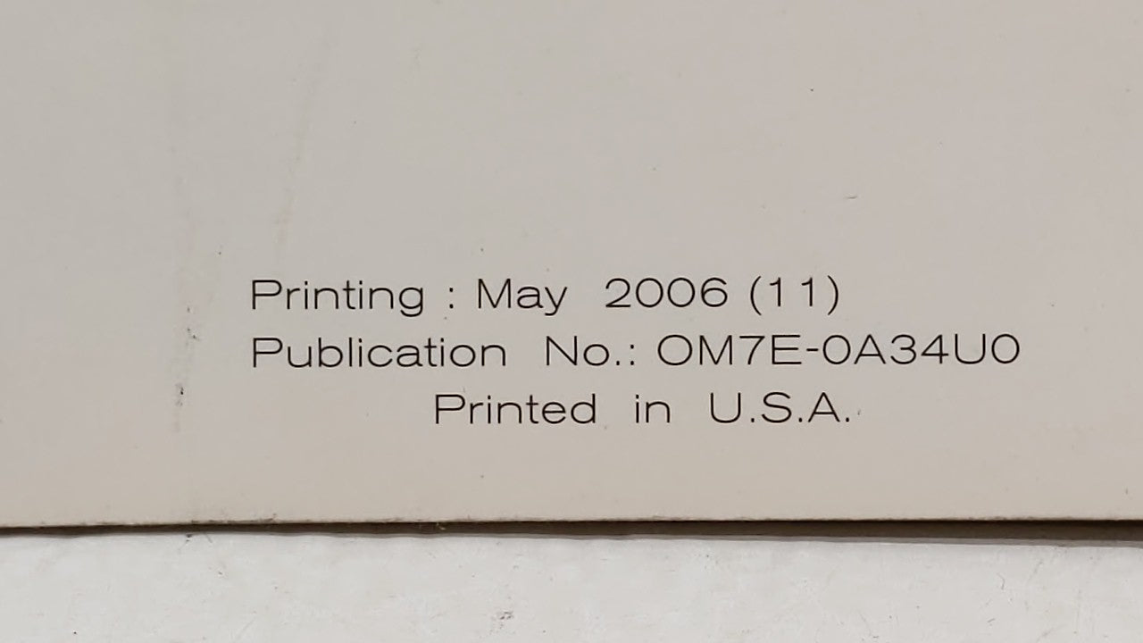 2007 Nissan Maxima Owners Manual Book Guide OEM Used Auto Parts - Oemusedautoparts1.com