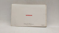 2007 Nissan Maxima Owners Manual Book Guide OEM Used Auto Parts - Oemusedautoparts1.com
