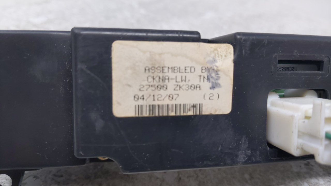 2007-2008 Nissan Maxima Climate Control Module Temperature AC/Heater Replacement P/N:27500 ZK30A Fits Fits 2007 2008 OEM Use
