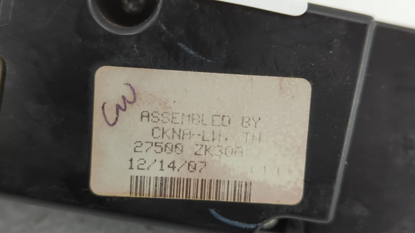2007-2008 Nissan Maxima Climate Control Module Temperature AC/Heater Replacement P/N:96939 ZK30E 27500 ZK30A Fits Fits 2007 