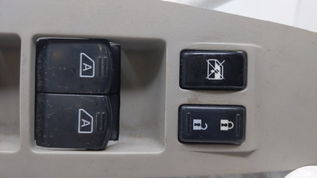 2007 Nissan Maxima Master Power Window Switch Replacement Driver Side Left Fits OEM Used Auto Parts - Oemusedautoparts1.com