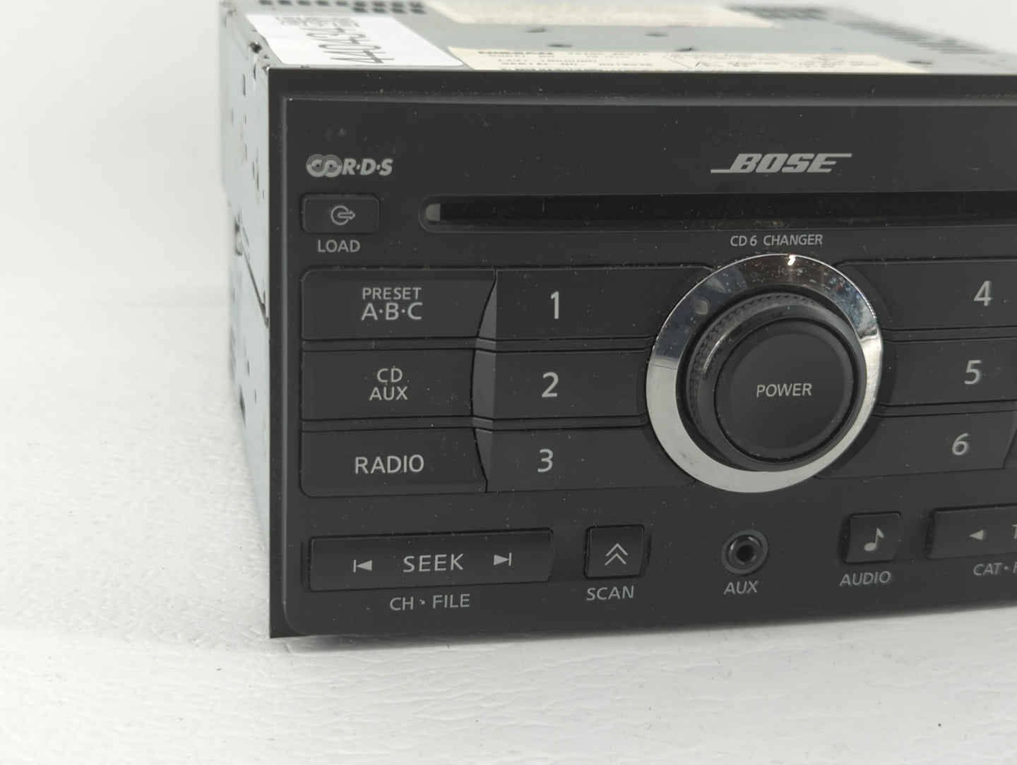 2007-2007 Nissan Maxima Am Fm Cd Player Radio Receiver - Oemusedautoparts1.com