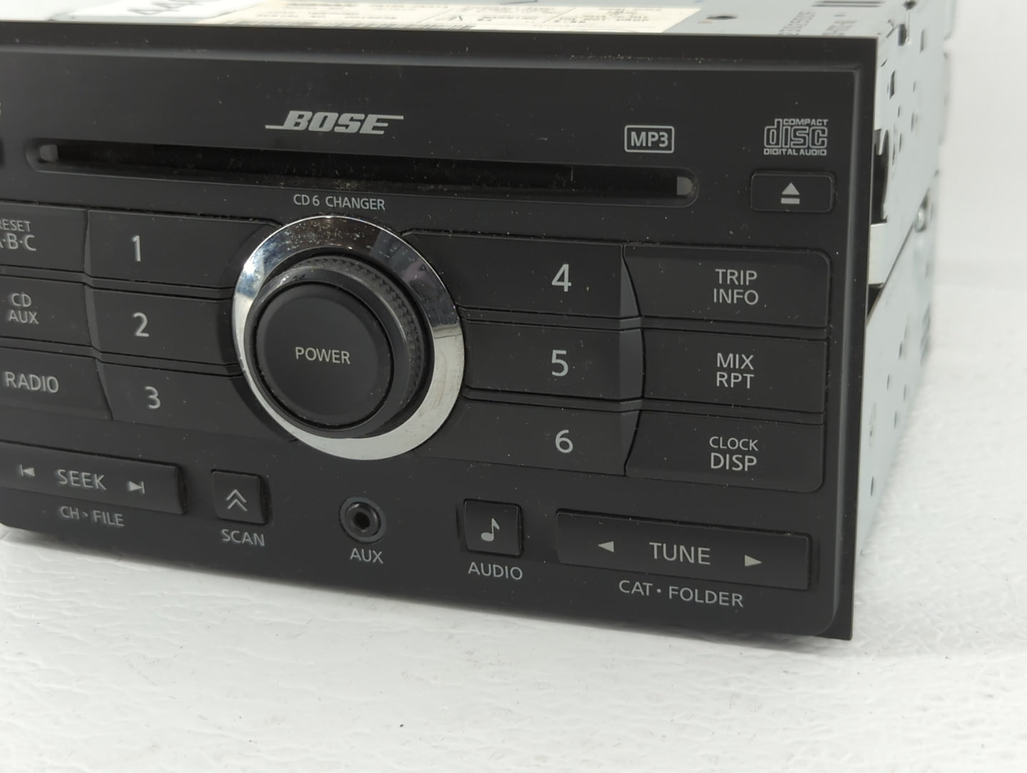 2007-2007 Nissan Maxima Am Fm Cd Player Radio Receiver - Oemusedautoparts1.com