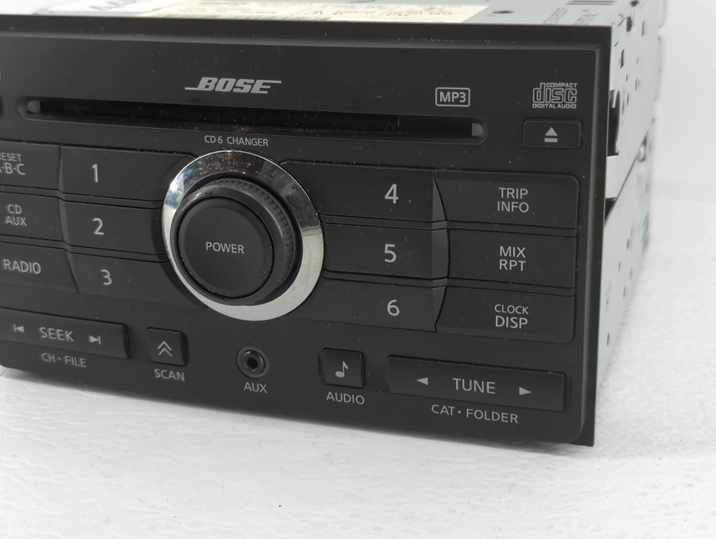 2007-2007 Nissan Maxima Am Fm Cd Player Radio Receiver - Oemusedautoparts1.com