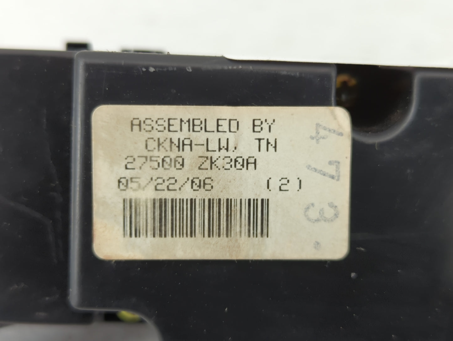 2007-2008 Nissan Maxima Climate Control Module Temperature AC/Heater Replacement P/N:27500 ZK30A Fits Fits 2007 2008 OEM Use