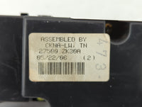 2007-2008 Nissan Maxima Climate Control Module Temperature AC/Heater Replacement P/N:27500 ZK30A Fits Fits 2007 2008 OEM Use