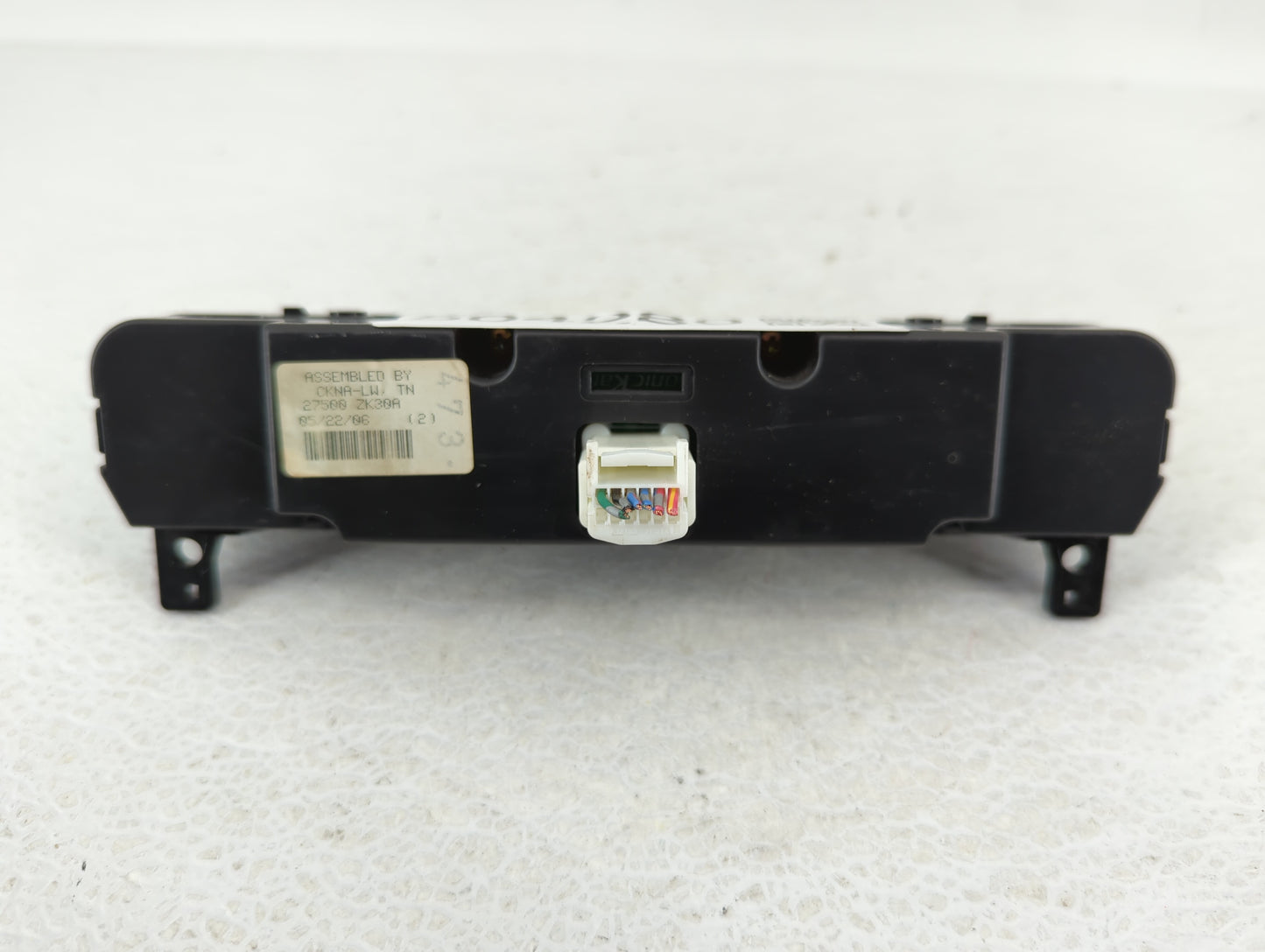 2007-2008 Nissan Maxima Climate Control Module Temperature AC/Heater Replacement P/N:27500 ZK30A Fits Fits 2007 2008 OEM Use