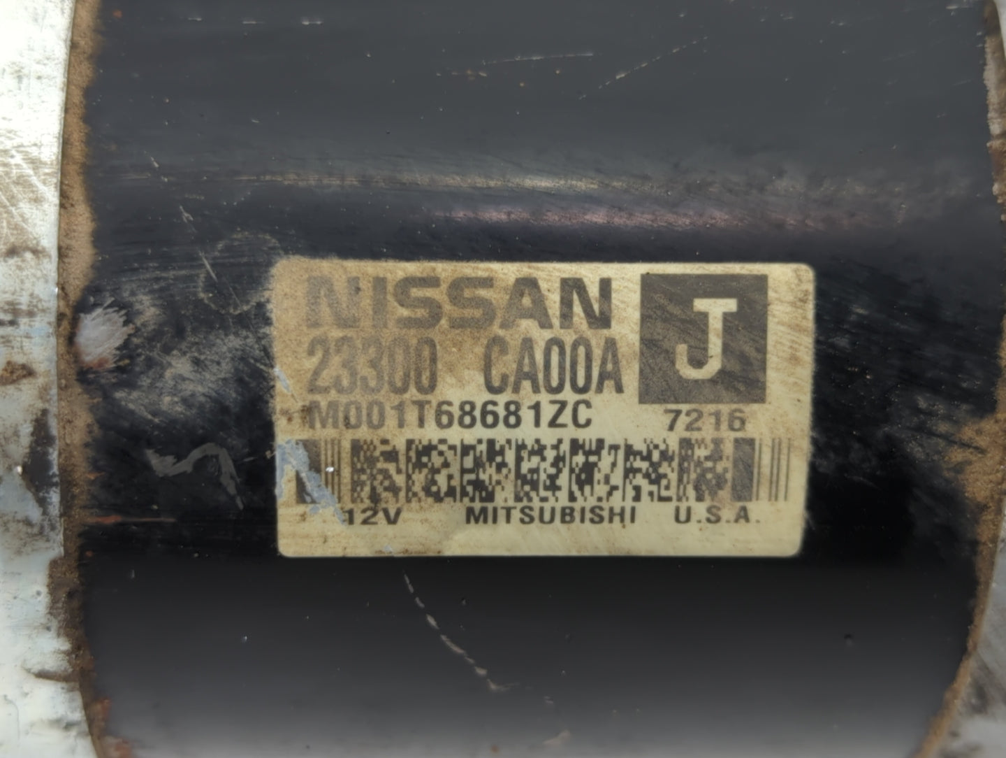 2007-2008 Nissan Maxima Car Starter Motor Solenoid OEM P/N:23300 CA00A, 23300 CA000 Fits Fits 2003 2004 2005 2006 2007 2008 