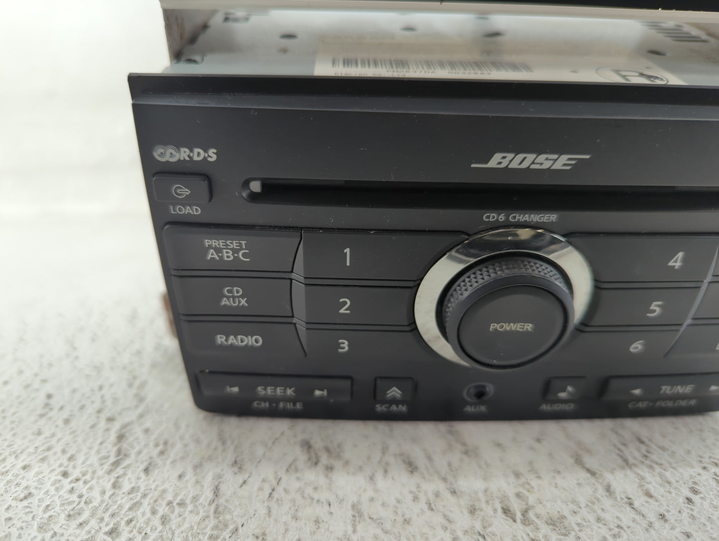 2007-2007 Nissan Maxima Am Fm Cd Player Radio Receiver - Oemusedautoparts1.com
