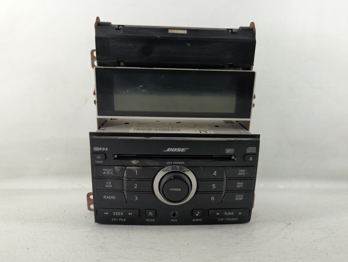 2007-2007 Nissan Maxima Am Fm Cd Player Radio Receiver 549555 - Oemusedautoparts1.com