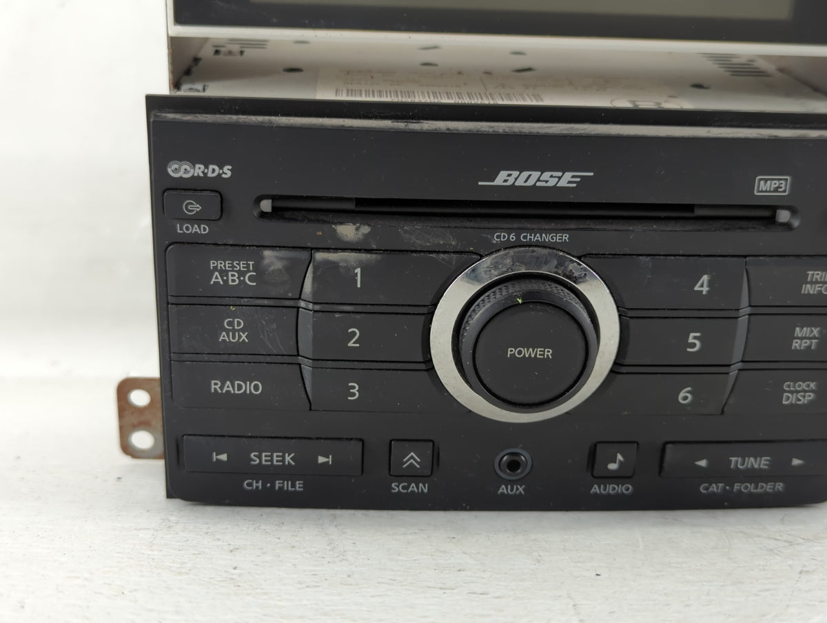 2007-2007 Nissan Maxima Am Fm Cd Player Radio Receiver 549555 - Oemusedautoparts1.com