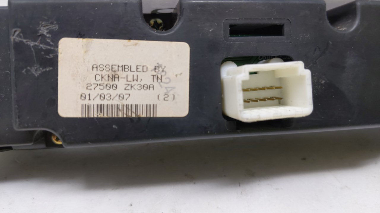 2007-2008 Nissan Maxima Climate Control Module Temperature AC/Heater Replacement P/N:27500-ZK30A Fits Fits 2007 2008 OEM Use