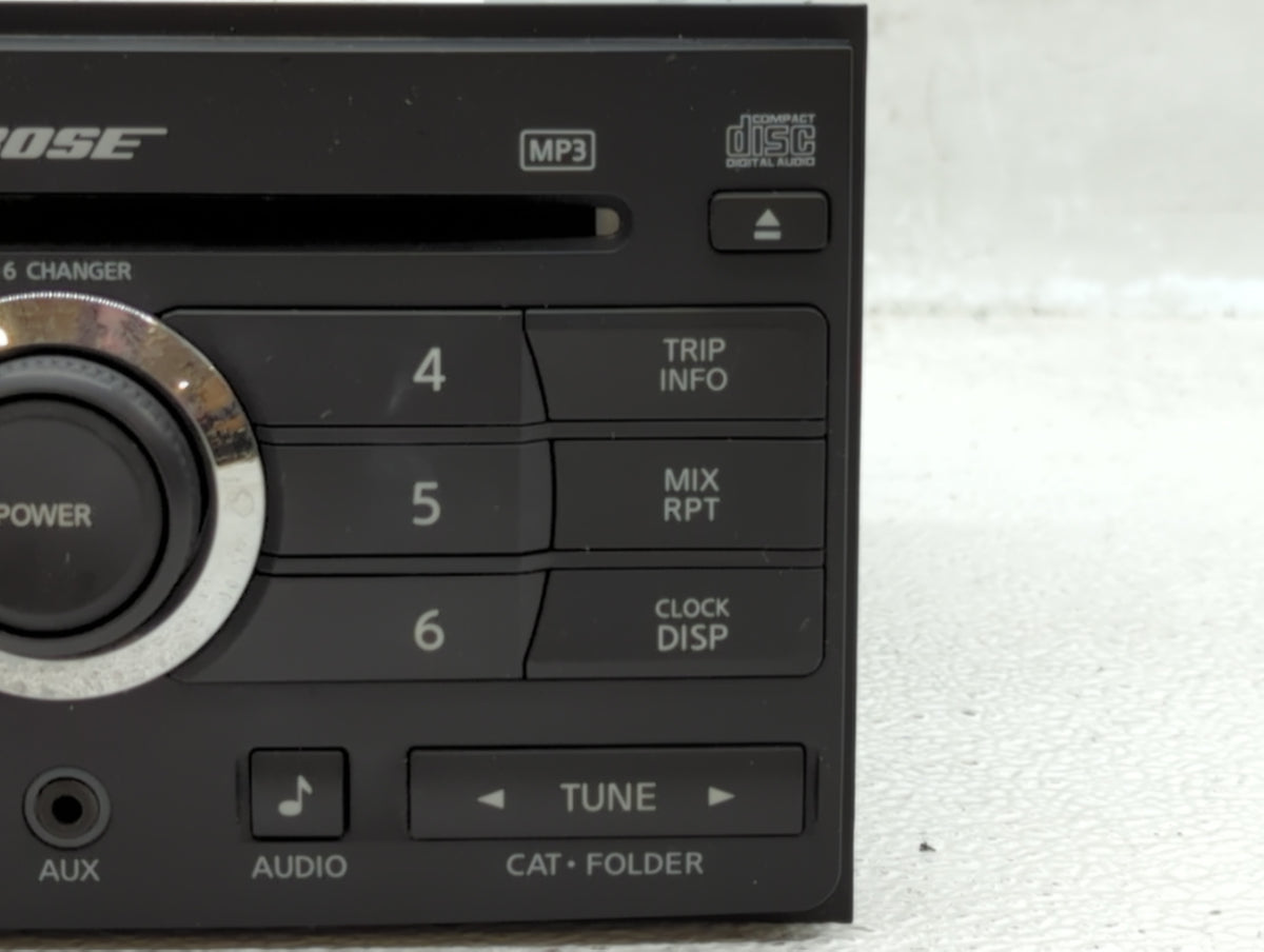 2007-2007 Nissan Maxima Am Fm Cd Player Radio Receiver 609954 - Oemusedautoparts1.com