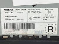 2007-2007 Nissan Maxima Am Fm Cd Player Radio Receiver 609954 - Oemusedautoparts1.com