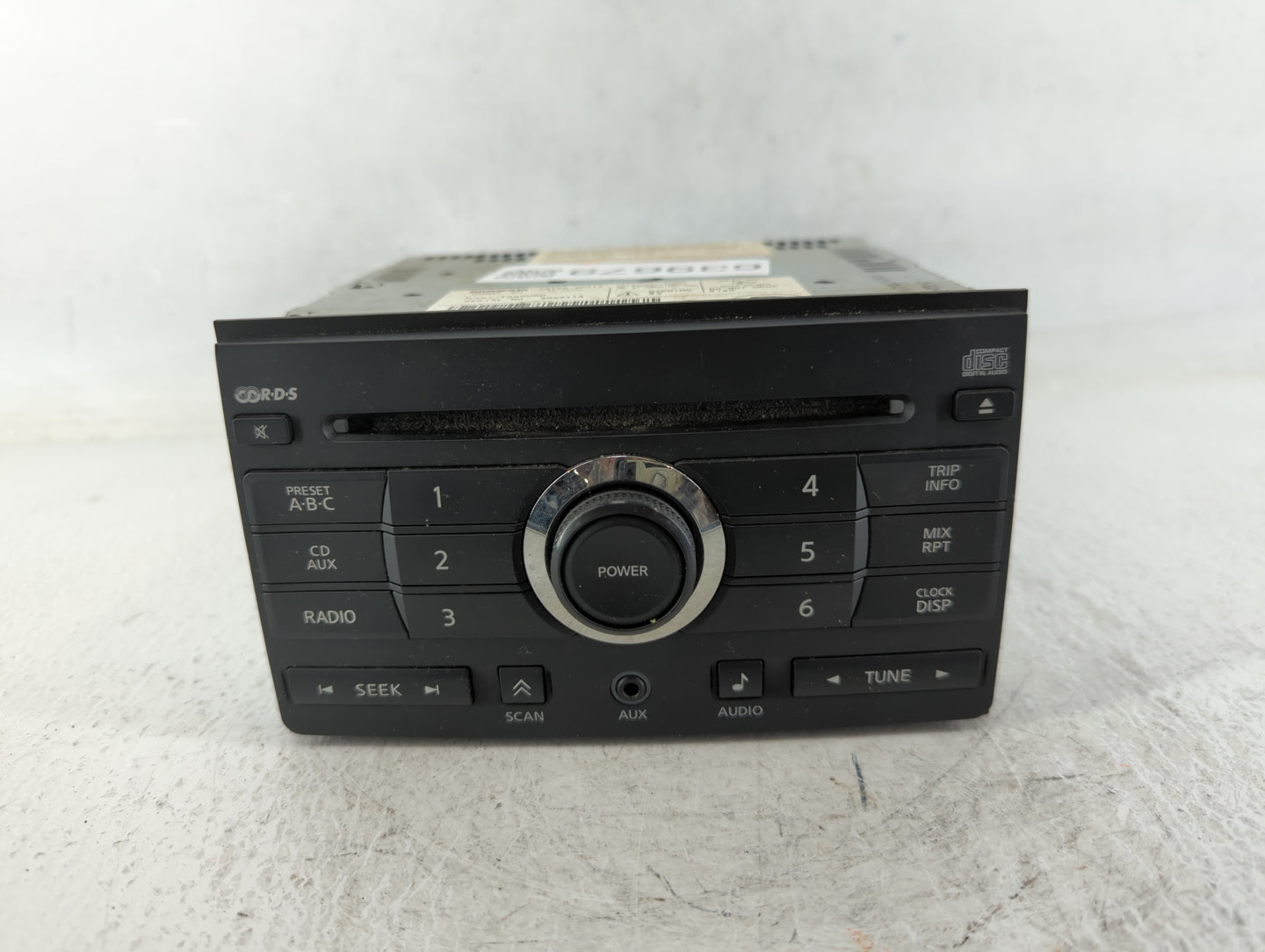 2007 Nissan Maxima Radio AM FM Cd Player Receiver Replacement P/N:28185 ZK31A Fits OEM Used Auto Parts - Oemusedautoparts1.c